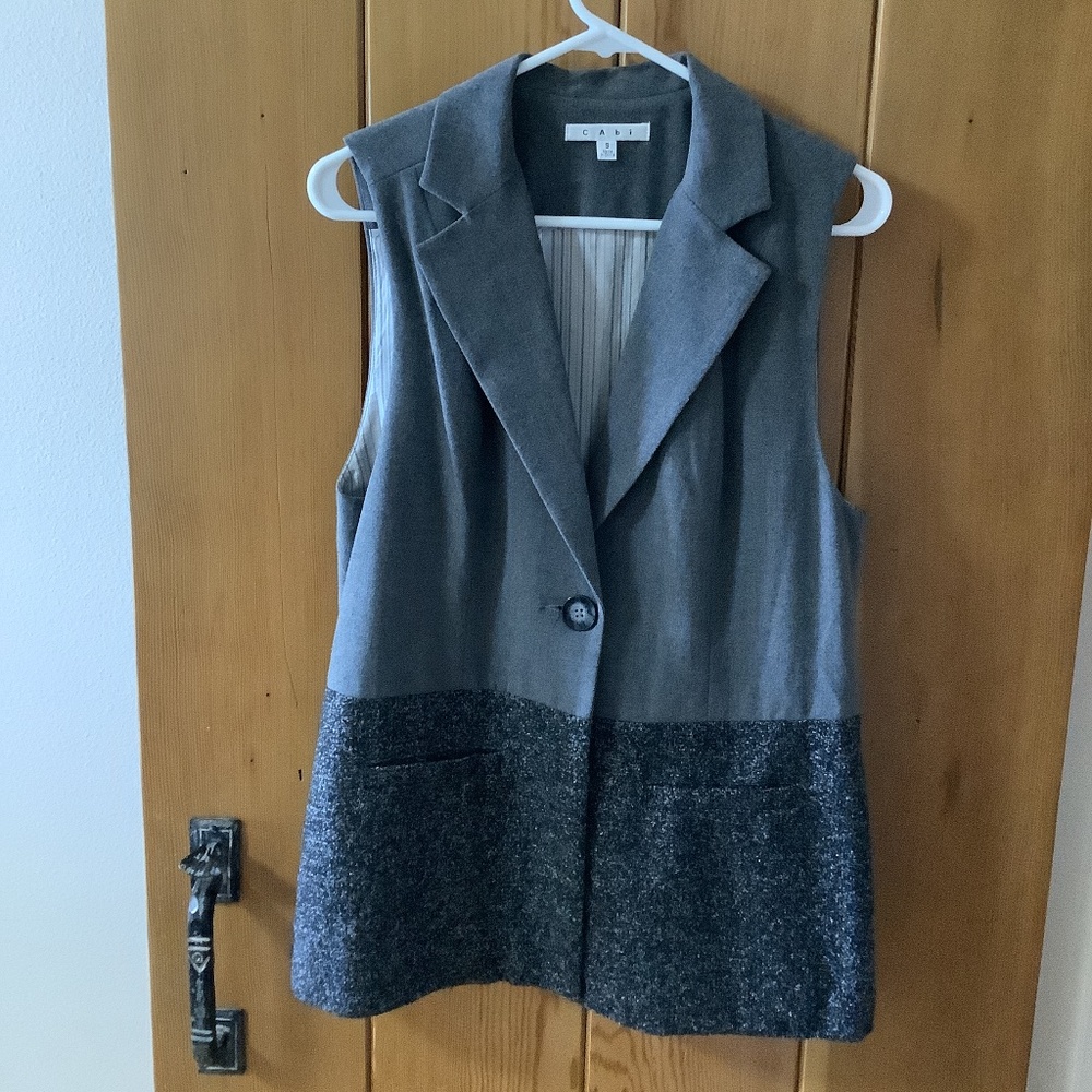Overt the Moon Grey Vest